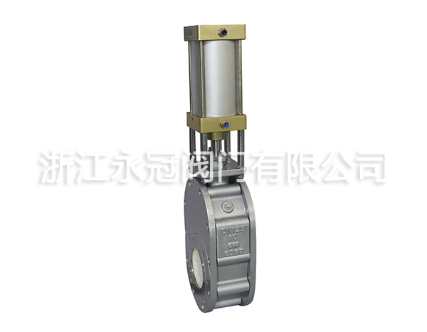 气动不锈钢陶瓷双闸板阀Z674TC